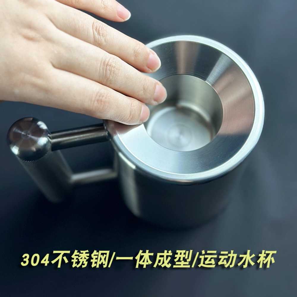 덤벨 컵 근력 운동 피트니스 스텐 물통 머그컵 전완근 6KG/100ML 무로고 : 에이종합유통