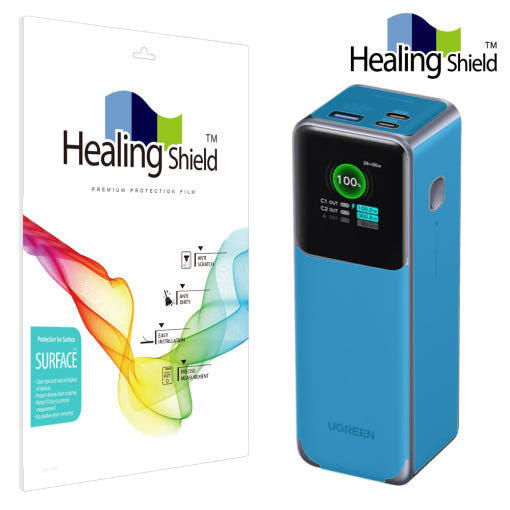 UGREEN 넥소드 고속 충전 파워뱅크 25000mAh 200W PB722 무광 외부보호필름 세트 : 필름컴퍼닉