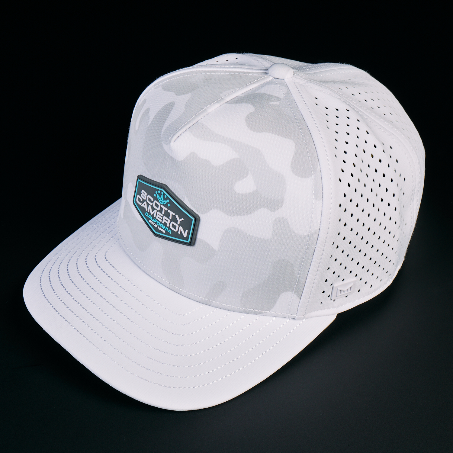스카티카메론 White CAMO 골프 모자 : 스카티스토어