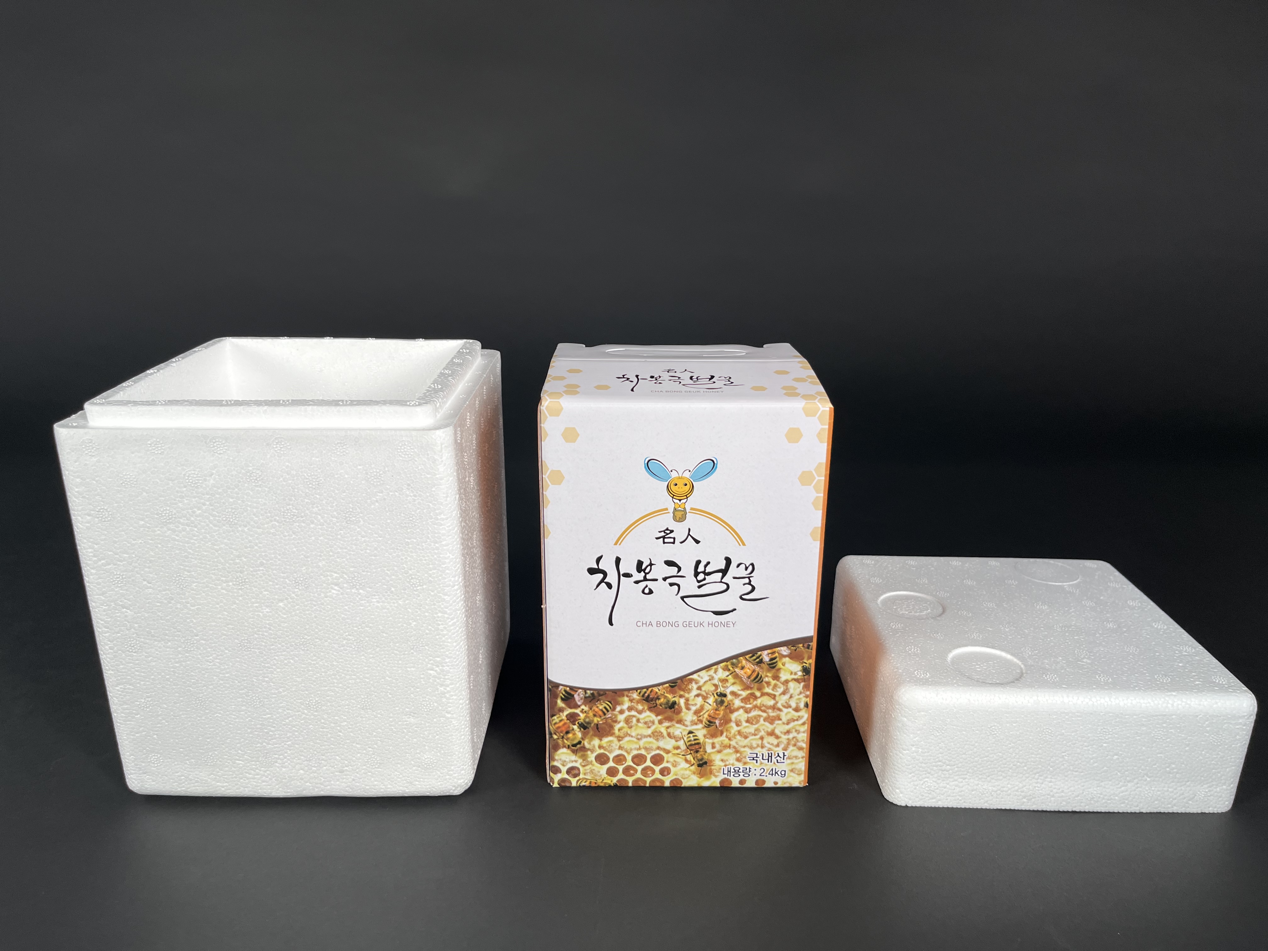 소백산 아카시아 잡화 사양 꿀 차봉극 벌꿀 선물세트 2.4kg : 씨드팜스토어