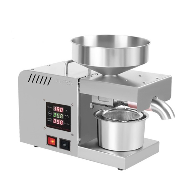 미니 OilPress 기계 소형 가정용 아마씨 올리브 땅콩 핫 & 콜드 프레스 610W 공장 판매 : 스마트랩팩토리삼산