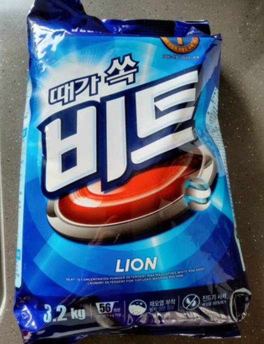 라이온코리아 비트 가루세제 리필 3.2kg : 주식회사 도매창고