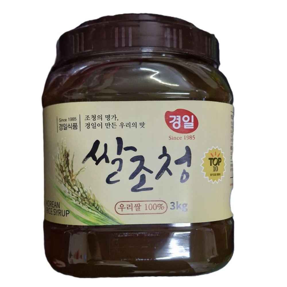 경일 우리쌀 조청 3kg PET 페트 국산조청 물엿 : 조은상사 식자재