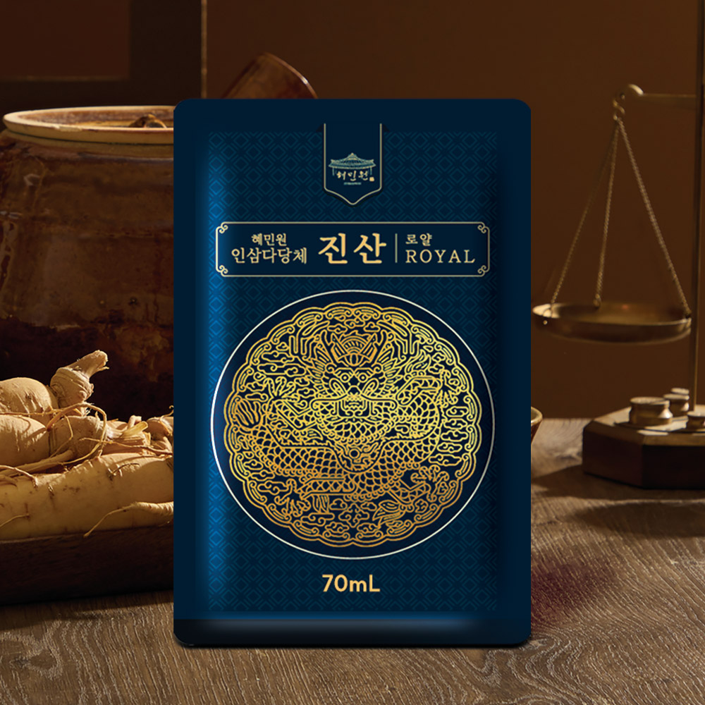 [본사직영] 혜민원 인삼다당체 진산 로얄 (6개월분, TV홈쇼핑 판매 제품) : 혜민원