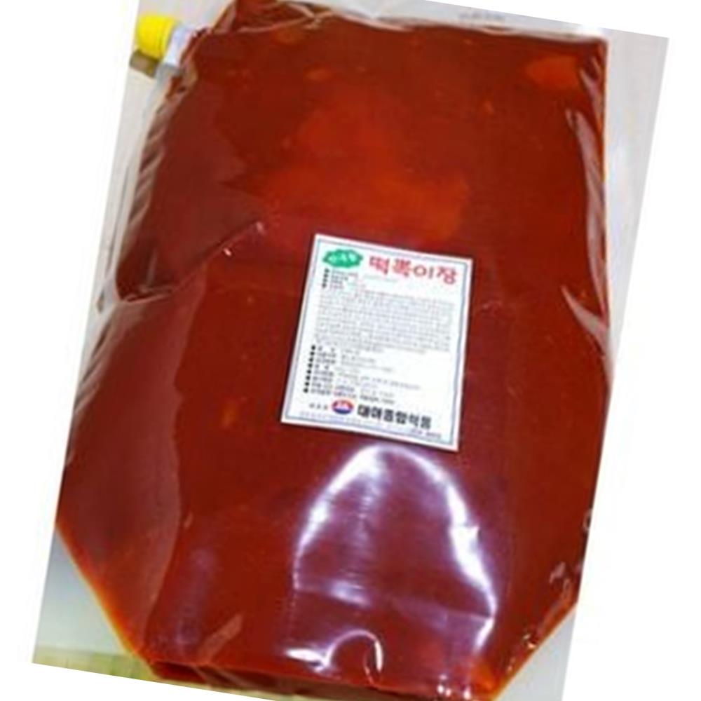 대아 떡볶이 소스 5kg 3개 떡볶이소스 분식소스 식자재 : 아보하웰리스