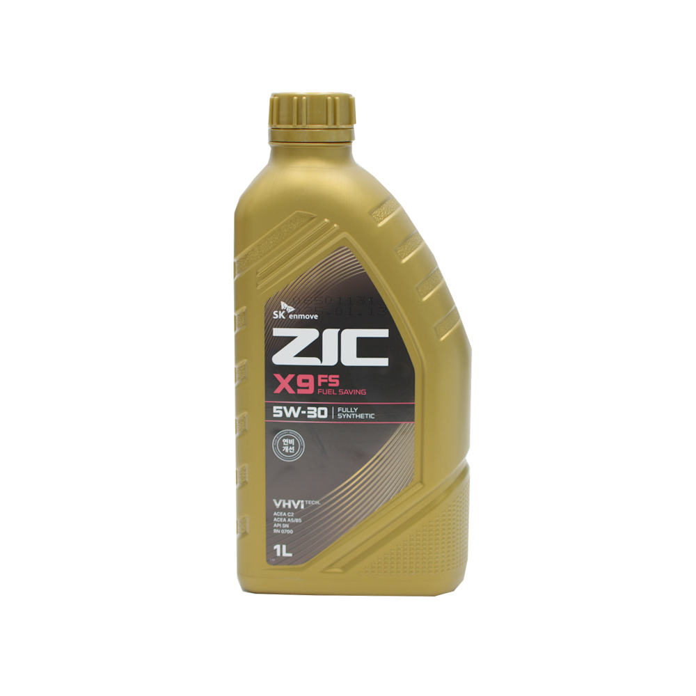 ZIC X9 1L 휘발유 디젤 LPG가스 겸용 5W30 승용차량 청정 윤활 보호 연비개선 : 다람픽