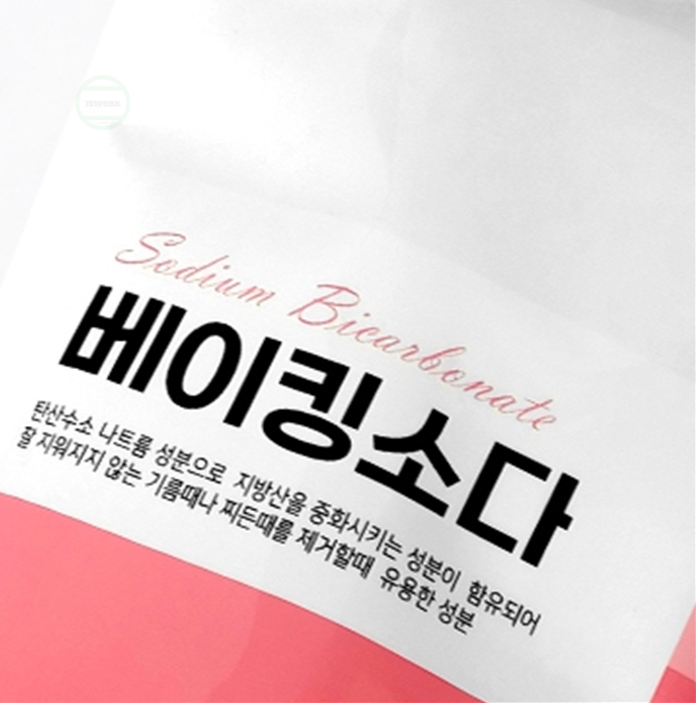 제이웍스엔 베이킹소다 1kg 찌든때세제 주방기름때제거제 세탁세제 : 제이웍스엔