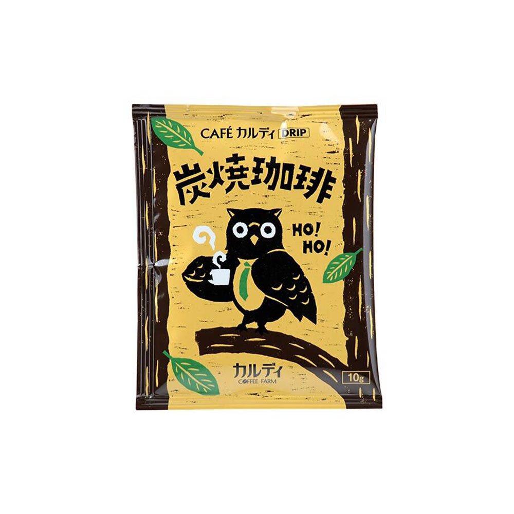 KALDI 카페 칼디 드립커피 스미야끼커피 HOHO 1p[부엉이 패키지] : 재팬에스제이