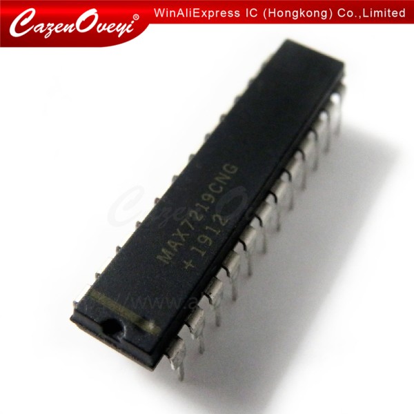 5 개/몫 MAX7219 MAX7219CNG MAX7219ENG DIP-24 재고 있음 : 이우-상사