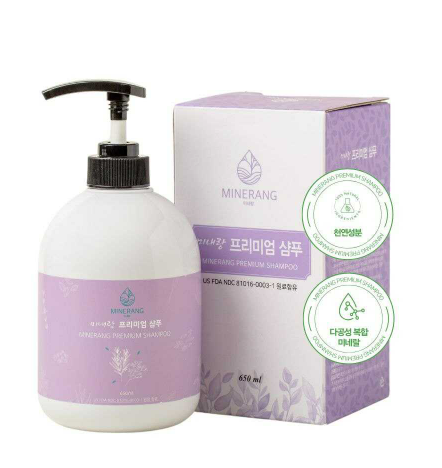 미내랑 프리미엄 샴푸 아로마향, 650ml, 1개 : 코스모스8