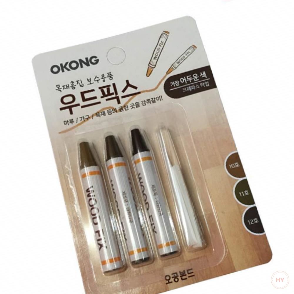 HY 오공 우드픽스 목재 흠집 보수제 스크래치 마루보호 마루 마루보수 : 에이에스엠커머스