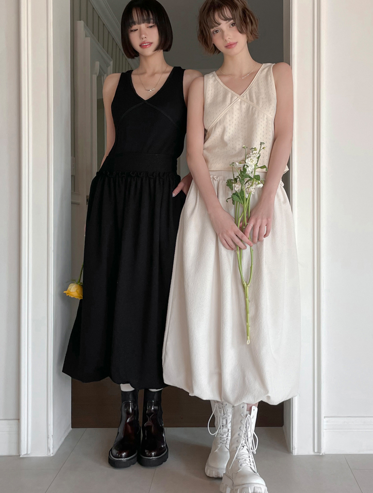 문 블룸 버블 스커트 Moon Bloom Bubble Skirt : 주식회사 더팩더널드