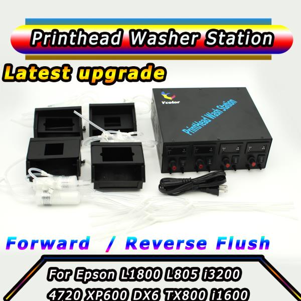 프린트 헤드 와셔 스테이션 유지 보수 키트 DTF 잉크 막힘 청소 엡손 L1800 i3200 4720 XP600 DX6 : DO04