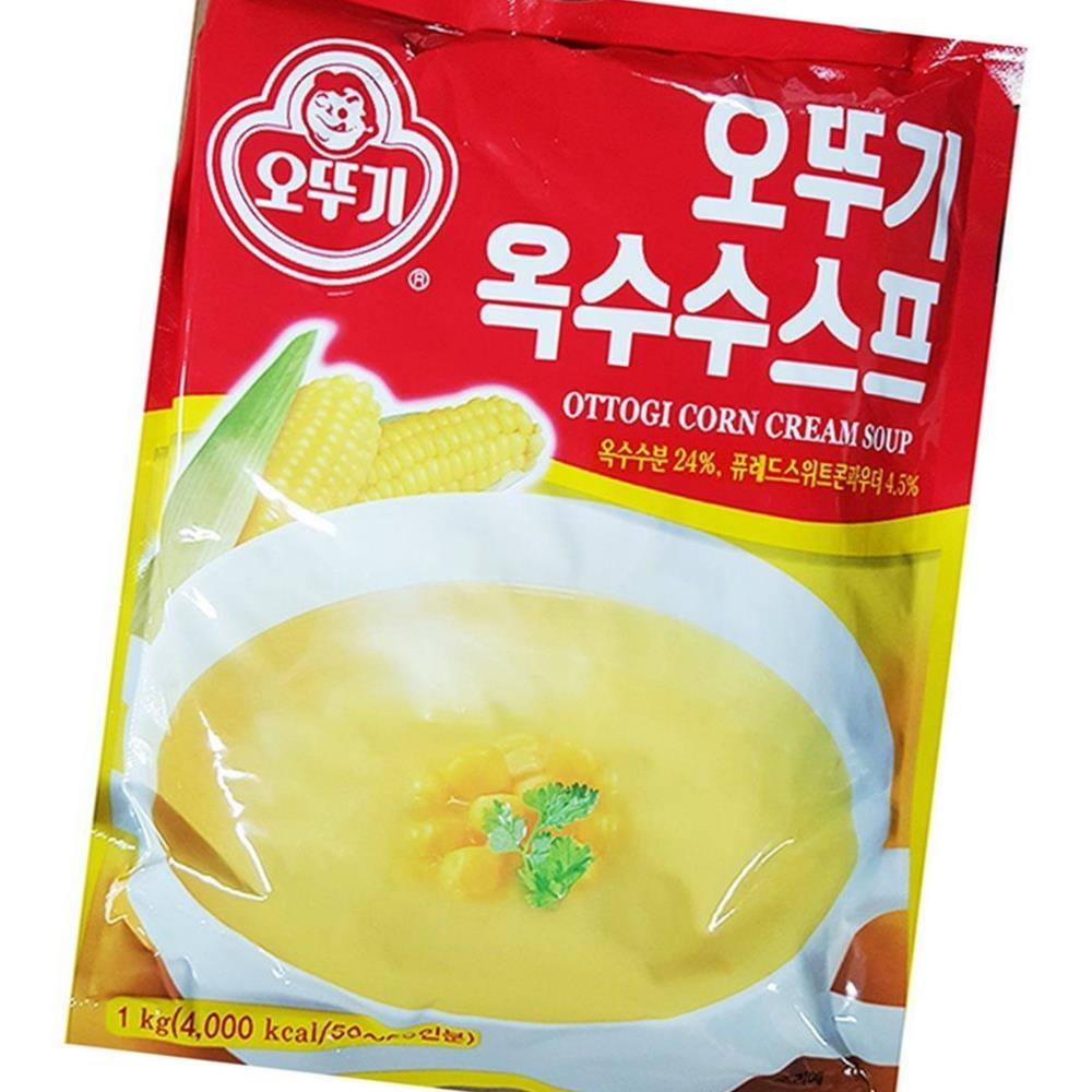 오뚜기 옥수수 스프 즉석 조리 식품 수프 믹스 식자재 : 아보하웰리스