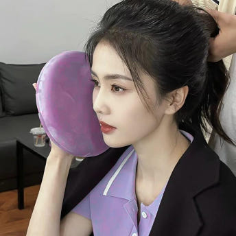 기싸움 대왕 퍼프 파우더 퍼프 틱톡 랄랄 퍼프 : 아몬드영
