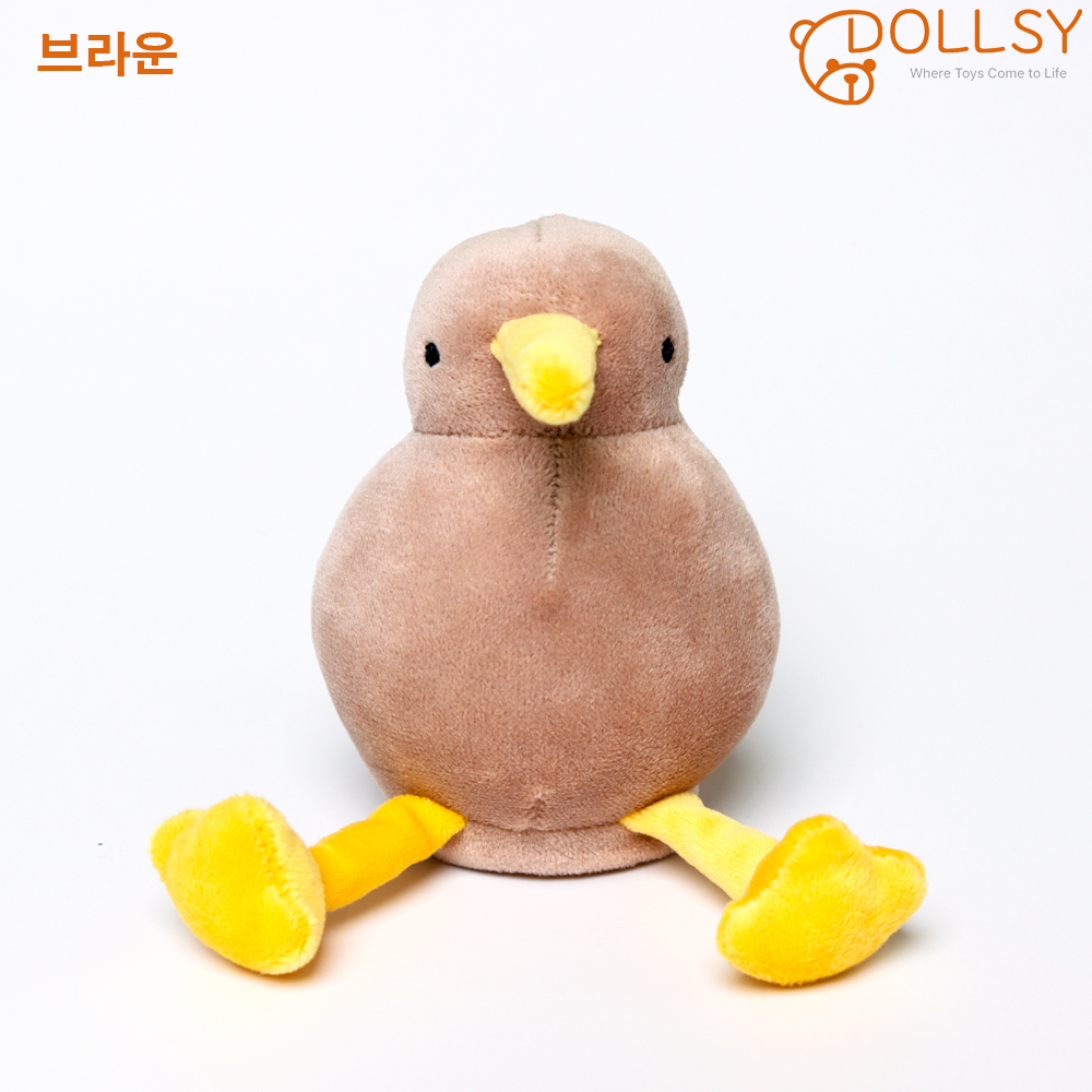 TOYB 토이비 회까닥 키위 키위새 반전 인형 키홀더 봉제인형 10cm 키링 완구 가방고리 : Dollsy