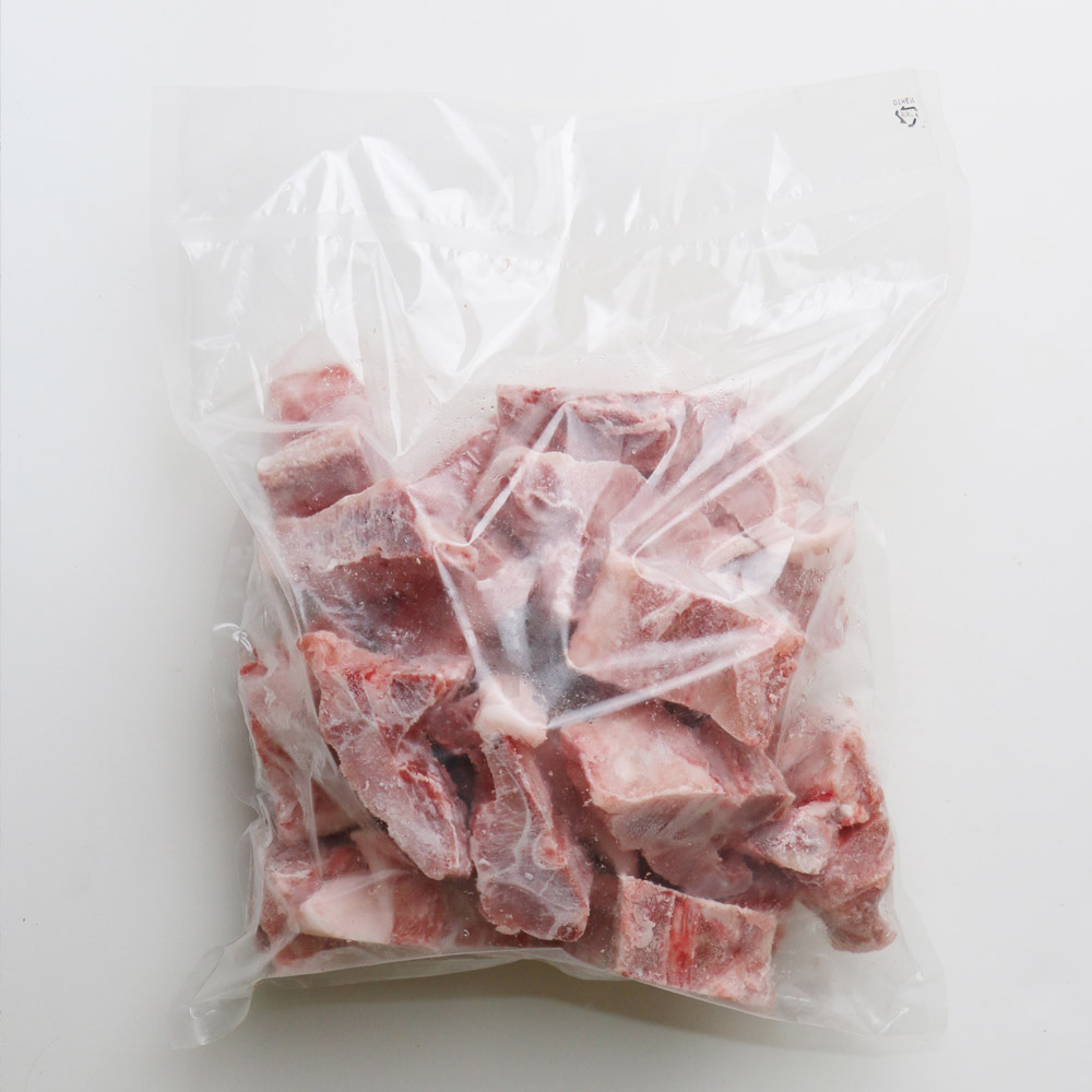 국내산 냉동 돼지등뼈 1kg : 대경푸드