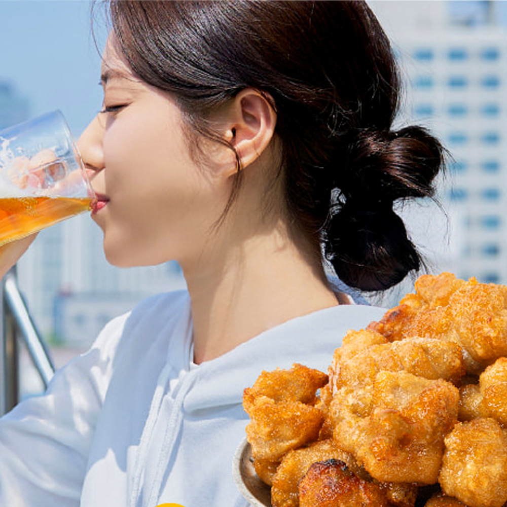 더 빠삭 순살치킨 1kg / 닭다리살만 사용 배달치킨보다 빠삭한 : 해와바다