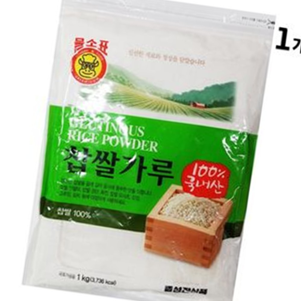 성진 찹쌀 가루 1KG 식자재 찹쌀 가루 떡 재료 가루 : 짱식자재마트