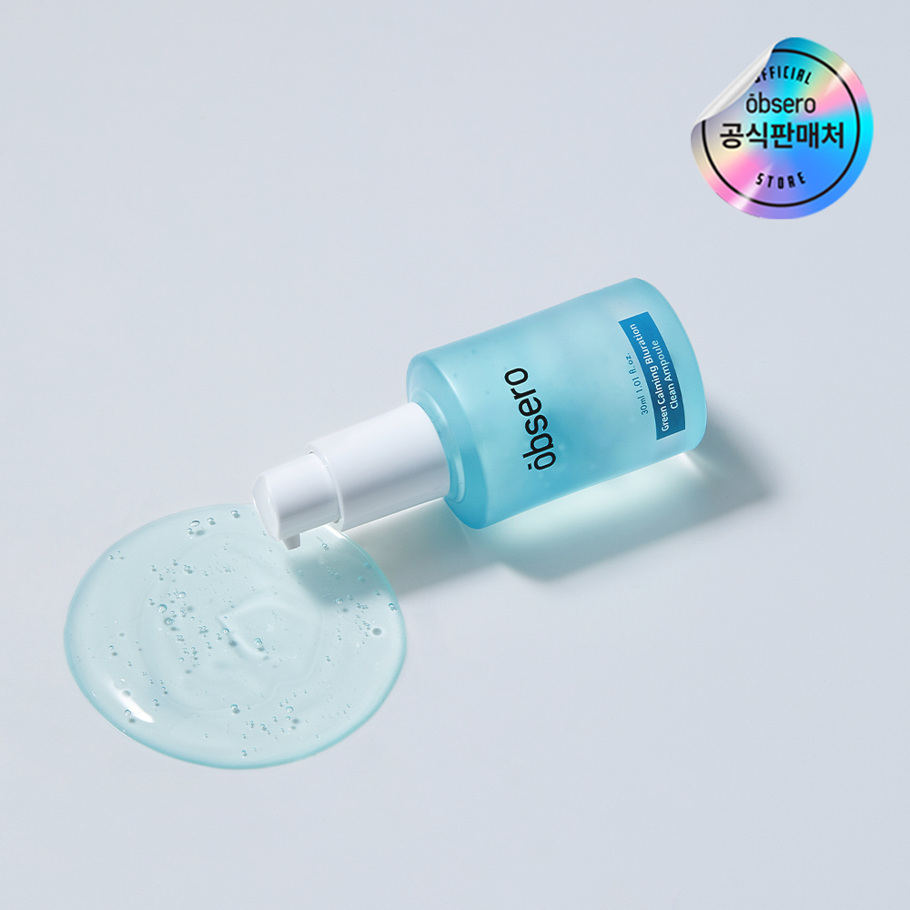 [모공/미백] 그린카밍 블루레이션 클린 앰플 30ml : 옵세로