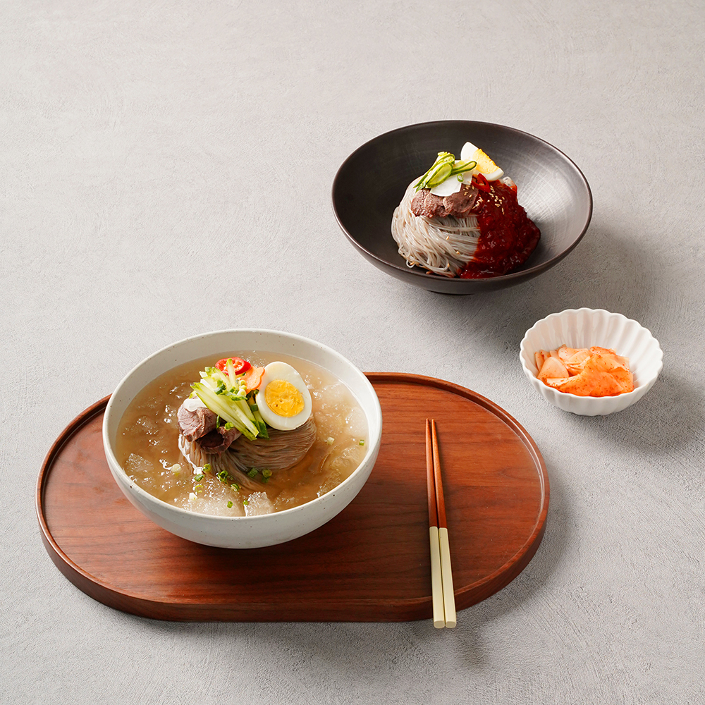 순년이 함흥냉면 할매손 평양냉면 200g 1인분 소포장 밀키트 세트 : 주식회사 강원식품