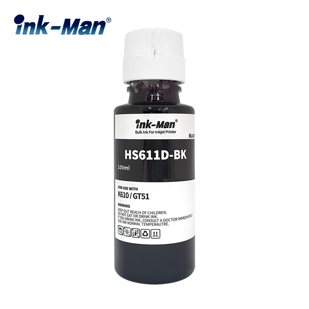 삼성 호환 무한잉크 리필 충전 재생 INK-K610 100ml 검정 잉크 : 잉크맨