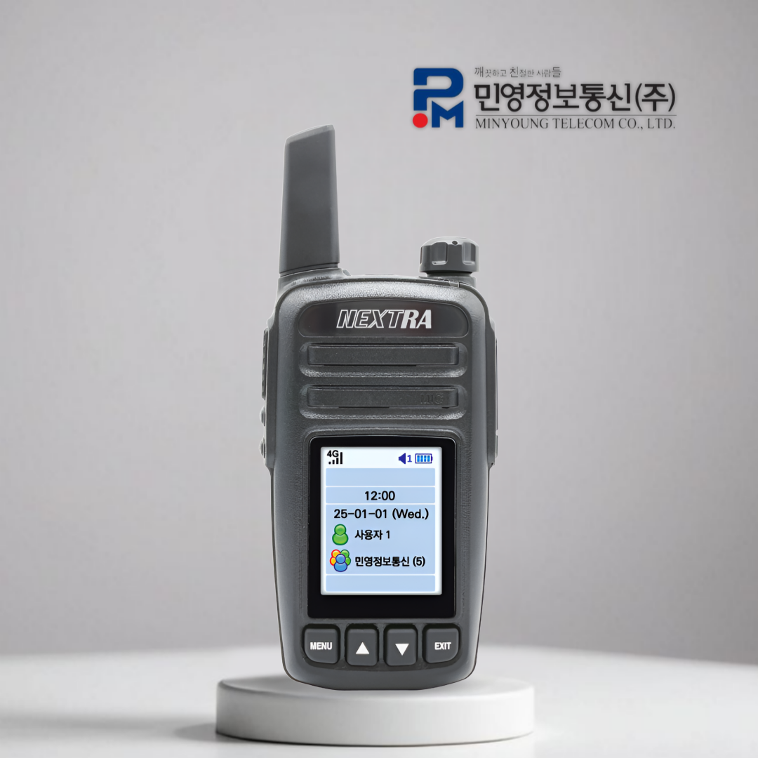 민영정보통신 MYT-NX777 전국통화 LTE 무전기 장거리 KT : 무전기총판 탑프라자