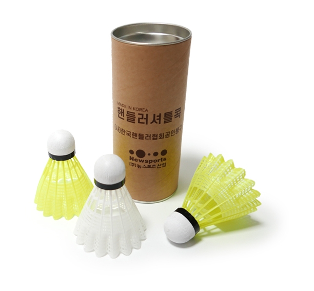 [뉴스포츠산업] 우드 핸들러 셔틀콕 / 뉴스포츠 용품 / 학교 체육 / 탁구 배드민턴 : 더준에듀