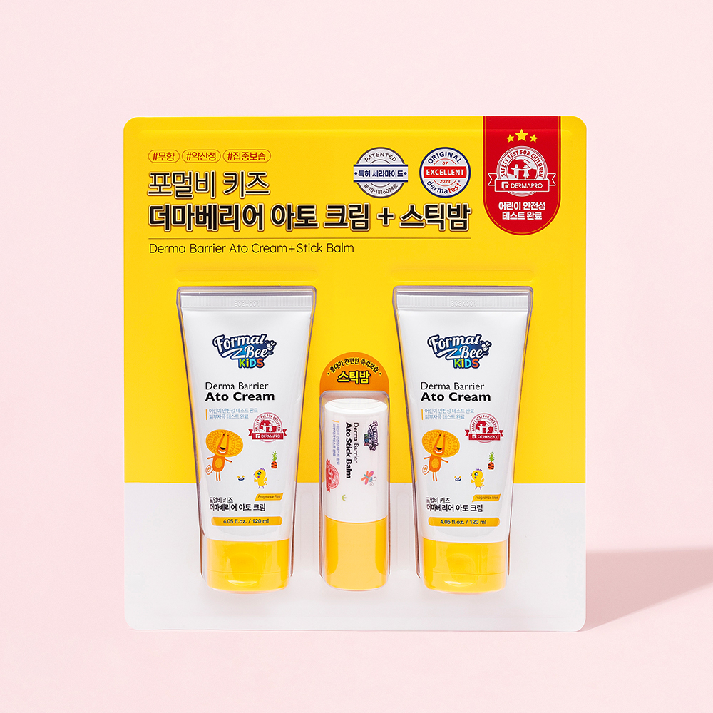 [기획세트] 포멀비 키즈 더마베리어 아토 크림 120ml, 2개 : 포멀비 키즈