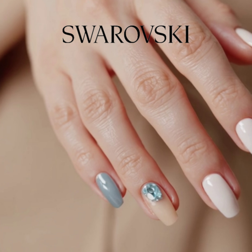 스와로브스키 2058 ss5 아쿠아마린 100개 1.8mm 평스톤 네일아트 스톤 파츠 : 네일내일
