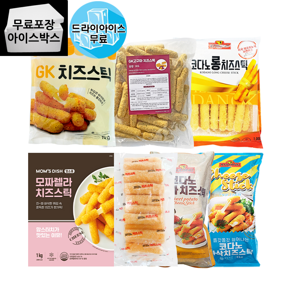 [제이케이푸드] 코다노 바삭치즈스틱 1kg 모짜렐라 치즈스틱 : 제이케이푸드6983333