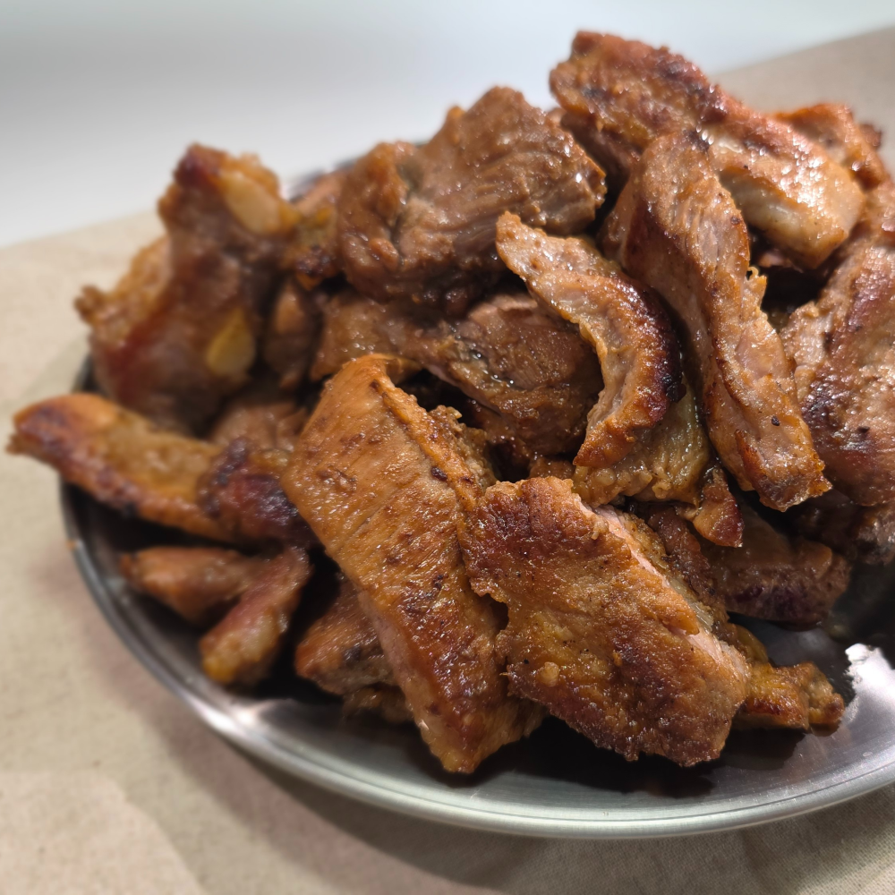 양념돼지갈비 95%원육 1등급 갈비 프리미엄 한돈 밀키트 캠핑 미소그릴 1kg, 1개 : 심플밀