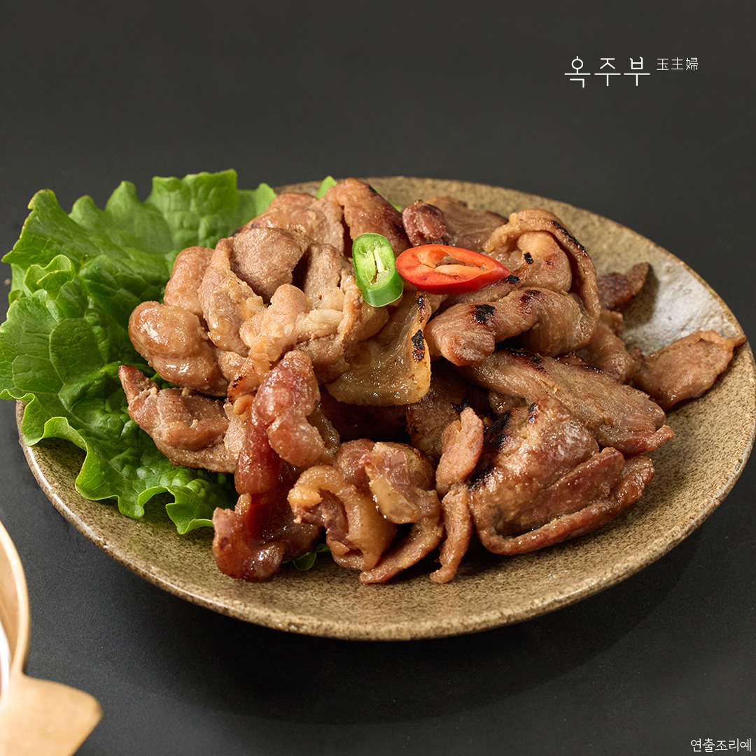 [옥딜 신제품] 옥주부 석쇠불고기 냉면, 2팩 1세트 [1팩 2인분 / 면 200g 2개+육수 330g 2개+불고기 200g 1개] : 옥주부키친