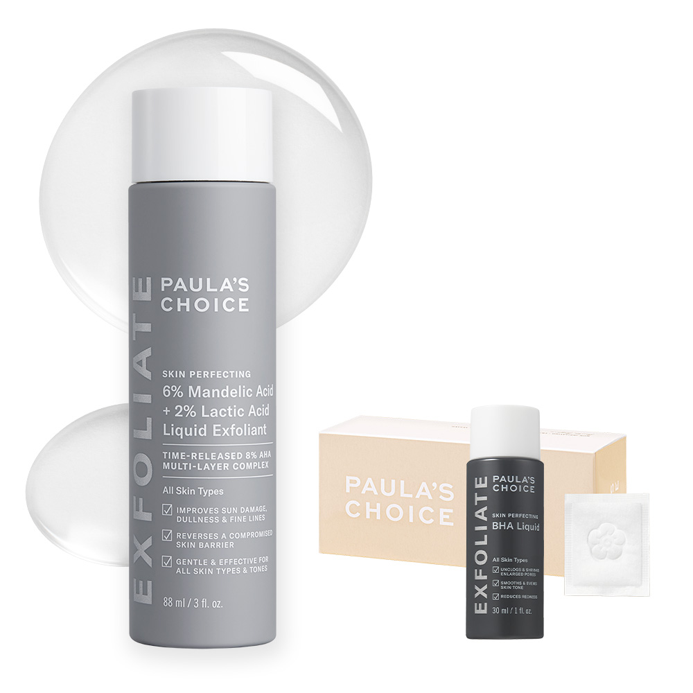 [폴라초이스] 듀얼 8% 아하 리퀴드 각질제거제 88ml +(바하리퀴드 30ml + 코튼화장솜 50매) : 폴라초이스