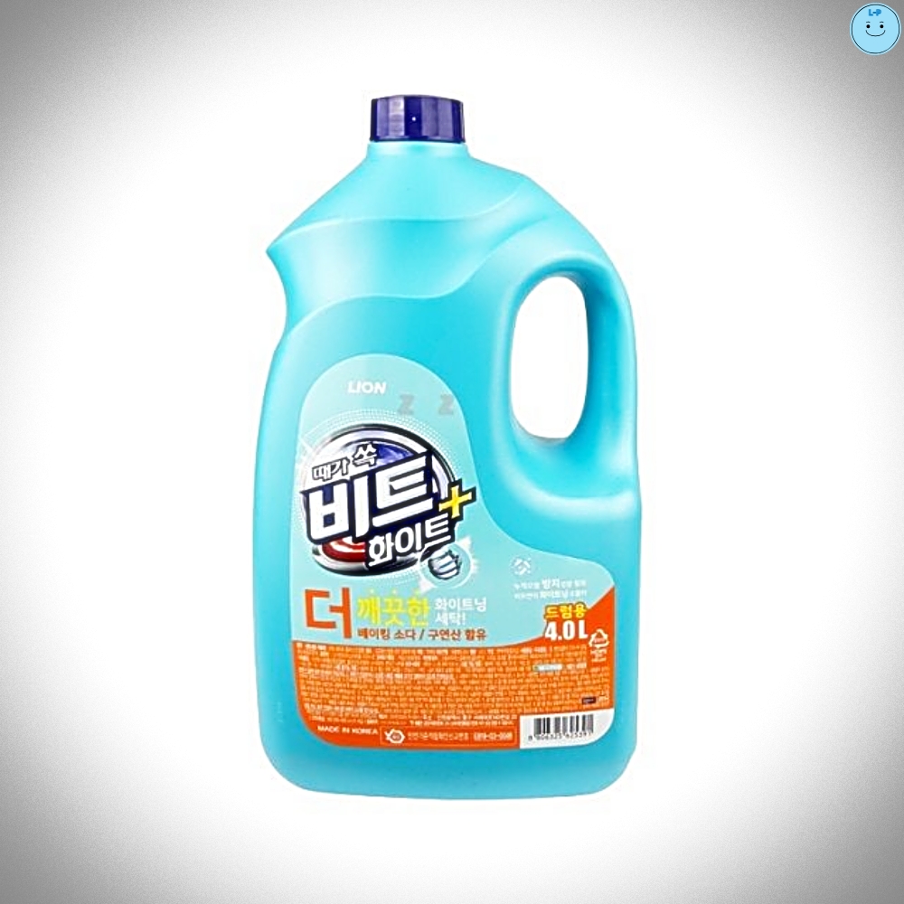 비트 화이트플러스 액체세제 4L 드럼세탁기 : 공구양