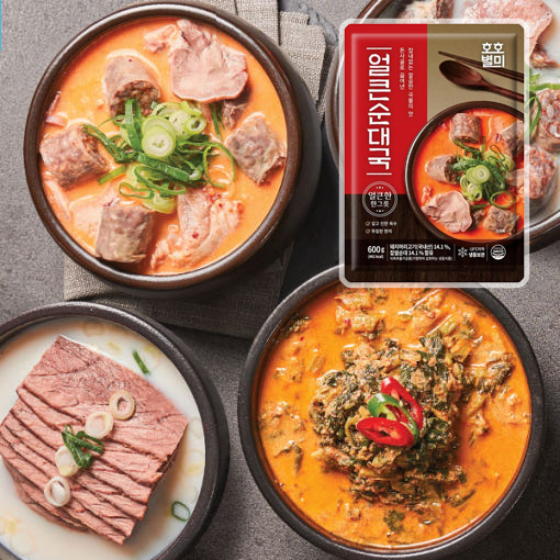 호호별미 진국 한그릇 얼큰순대국, 600g, 1개 : 킷잇