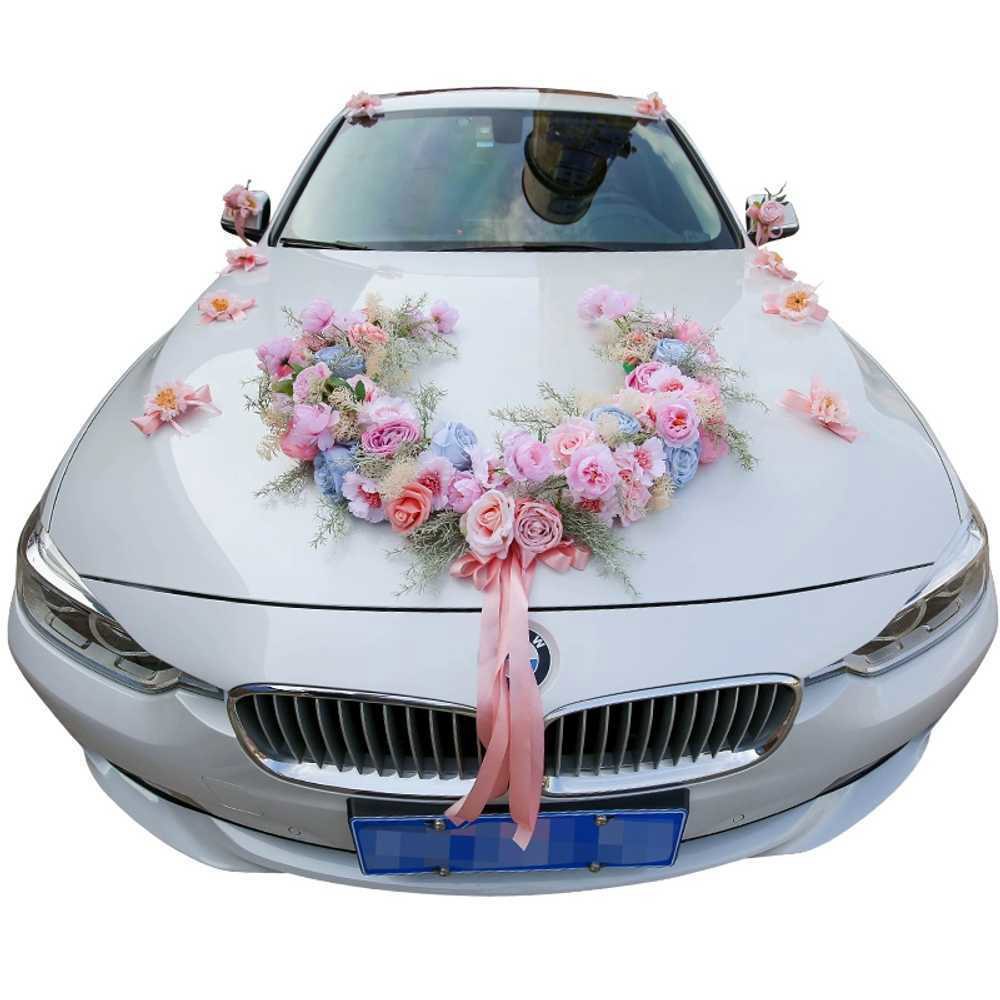 웨딩카꾸미기 웨딩카 장식 자동차 35cm 카페 셀프 포토존 플라워 모란 1m2 매장 1 마스터 17 세트 6938707 : 스가1