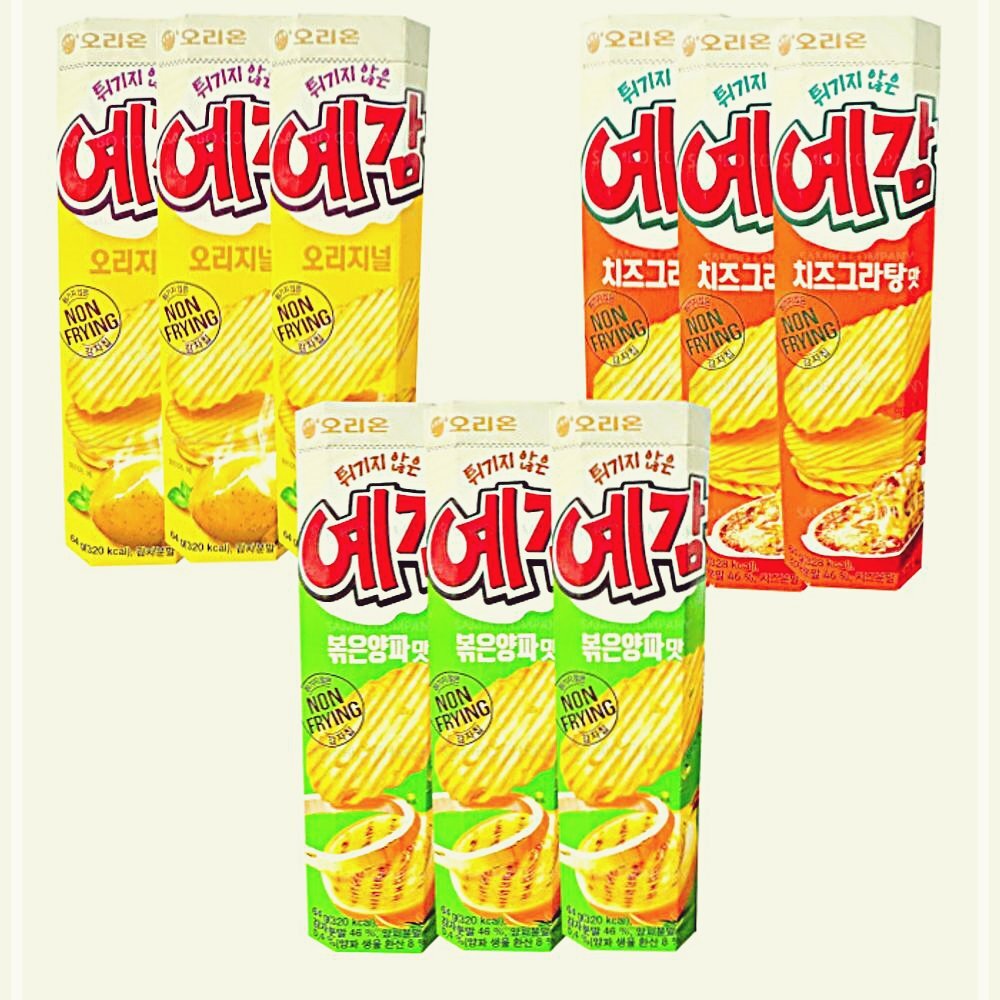 예감3종세트 오리지널3개+치즈그라탕3개+양파맛3개 AWCE5218 : zz-mall
