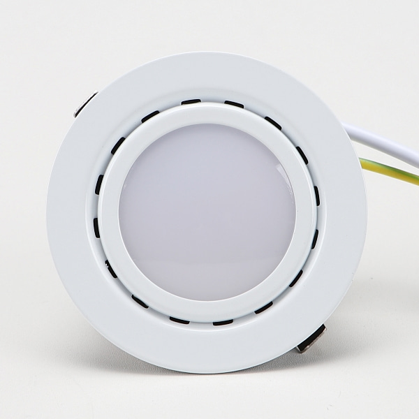 바이글로브 LED 일체형 가구 매입 할로겐 2.5인치 5W 화이트 전구색 매립등 다운라이트 : 바이글로브