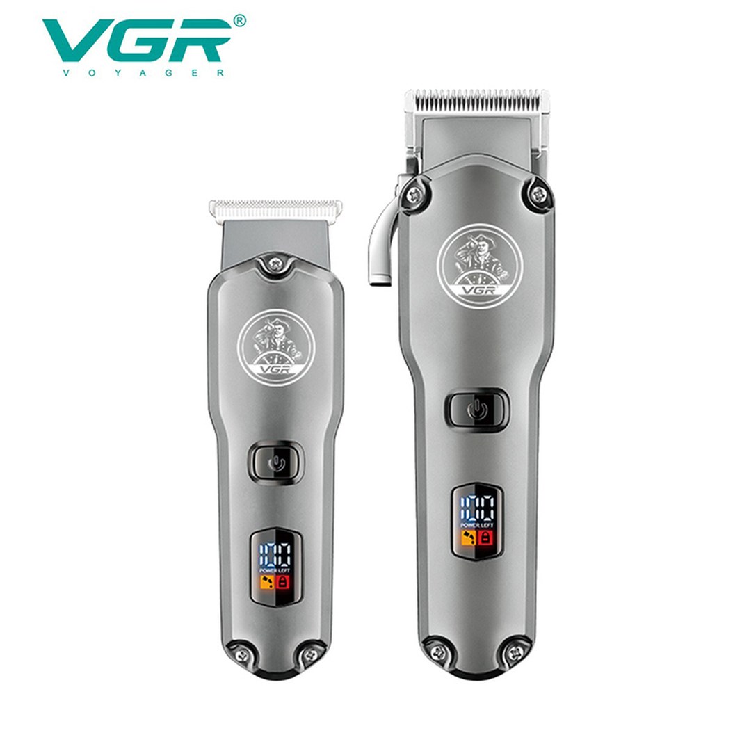 트리머콤보 정밀 무선 헤어 조정 가능한 클리퍼 블레이드 콤보 남성용 VGR675 : 미라주엘