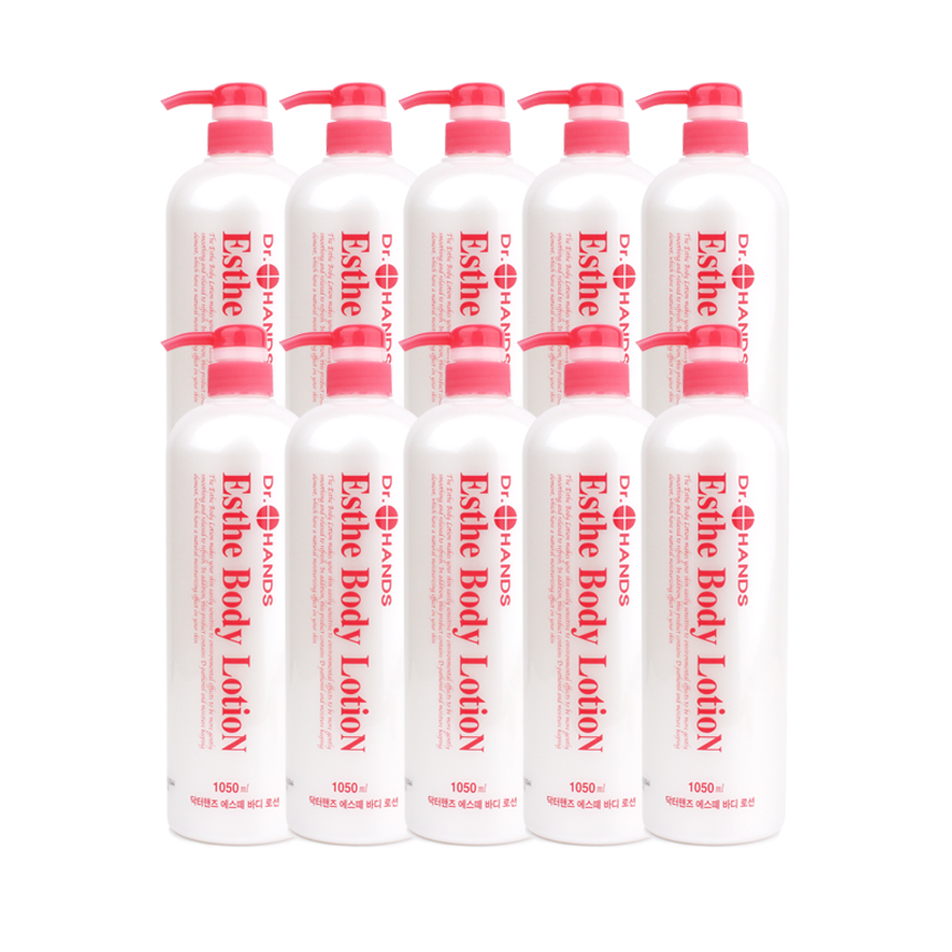 닥터핸즈 에스떼 바디로션 1050ml 10개 대용량 : 럭키비품몰