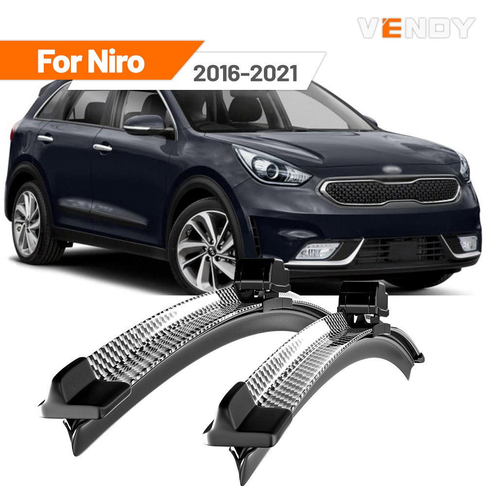Kia Niro 2016- 2017 2018 2019 2pcs 앞 유리 와이퍼 블레이드 : 단아무역