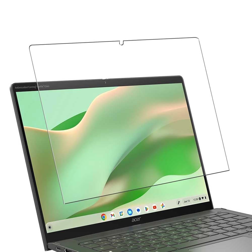 [DS-RB] ccy 유리 스크린 프로텍터 필름 Acer 크롬북 엔터프라이즈 스핀 714 CP714 2W 2WN 14인치 노트북 액티브 영역 커버 전용... 
