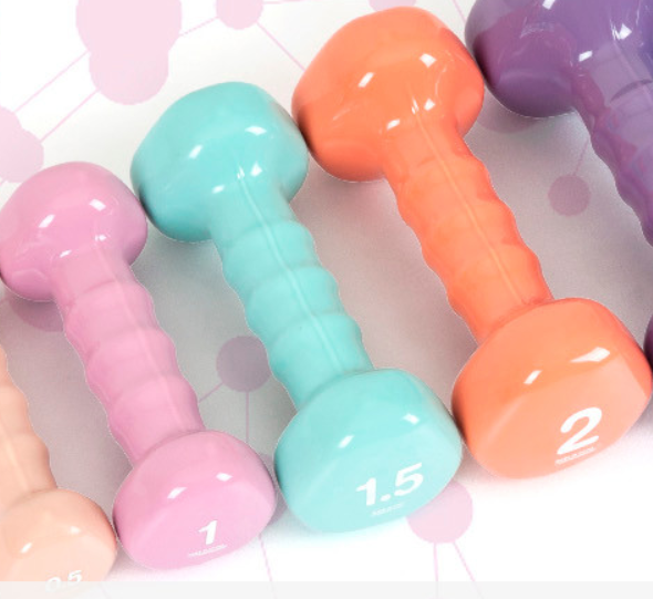 여성 홈트1kg 스위트핑크 삼각아령 : 송자네