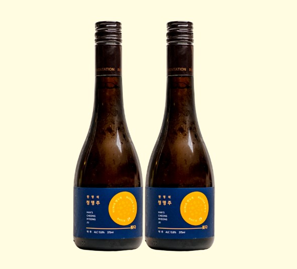 [19배치] 한영석 청명주 13.8% 375ml 2병 세트 발효연구소 명인 프리미엄 약주 : 딸꾹 전통주 쇼핑몰
