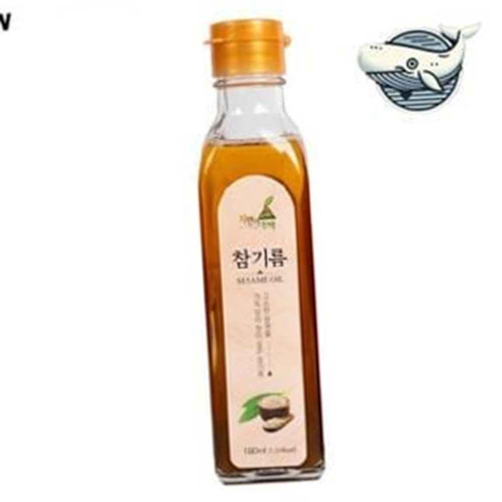 자연 원물 참기름 300ml 고소한 건강 영양 식자재 : 양평대박상회