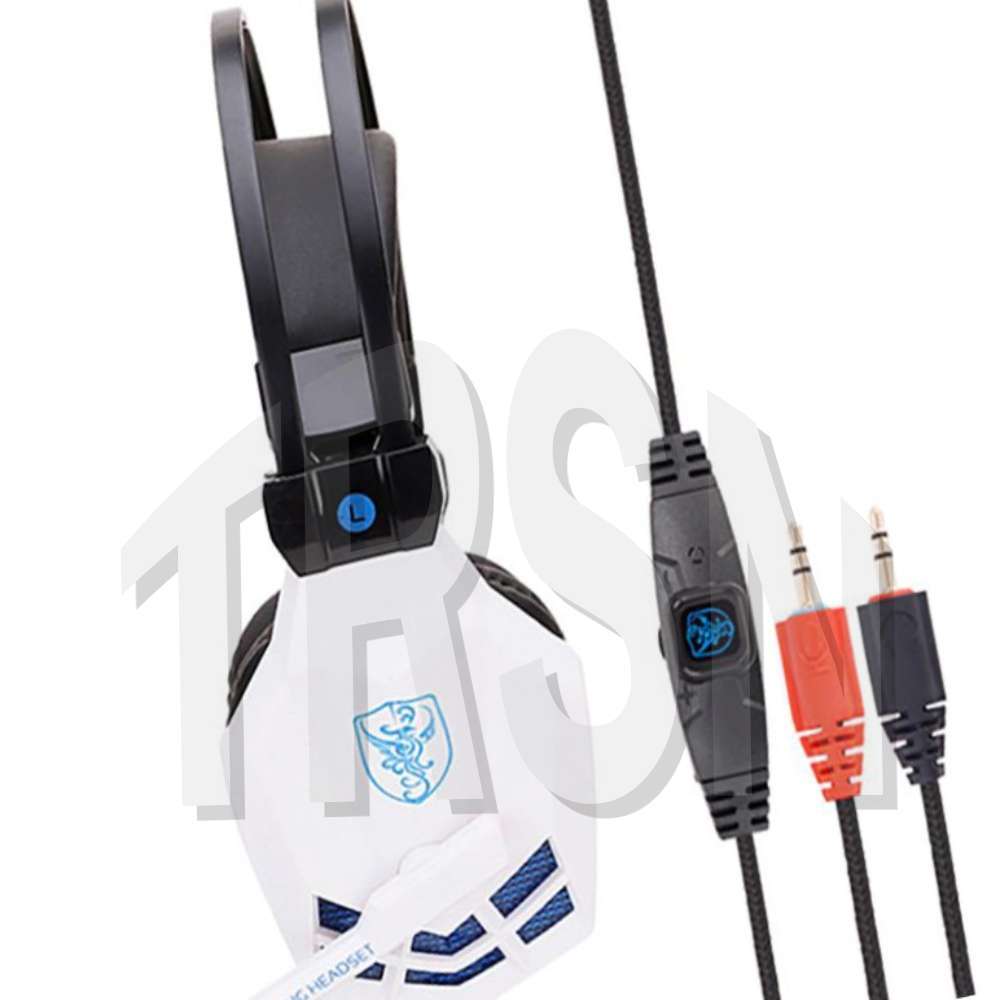 트렌드스냅 게이밍 헤드셋 화이트 pc방 컴퓨터 : 유어죠이