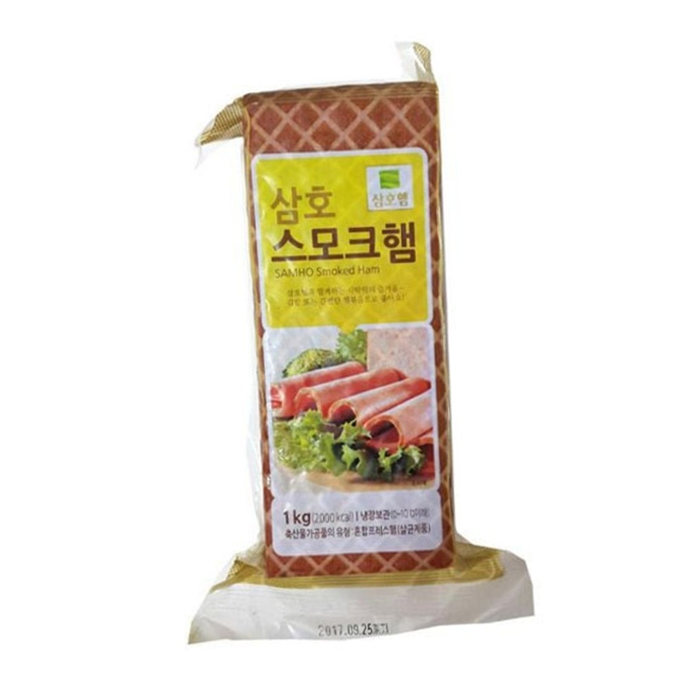 삼호햄 냉장 스모크햄 1kg 간식용 식자재 : 양평대박상회