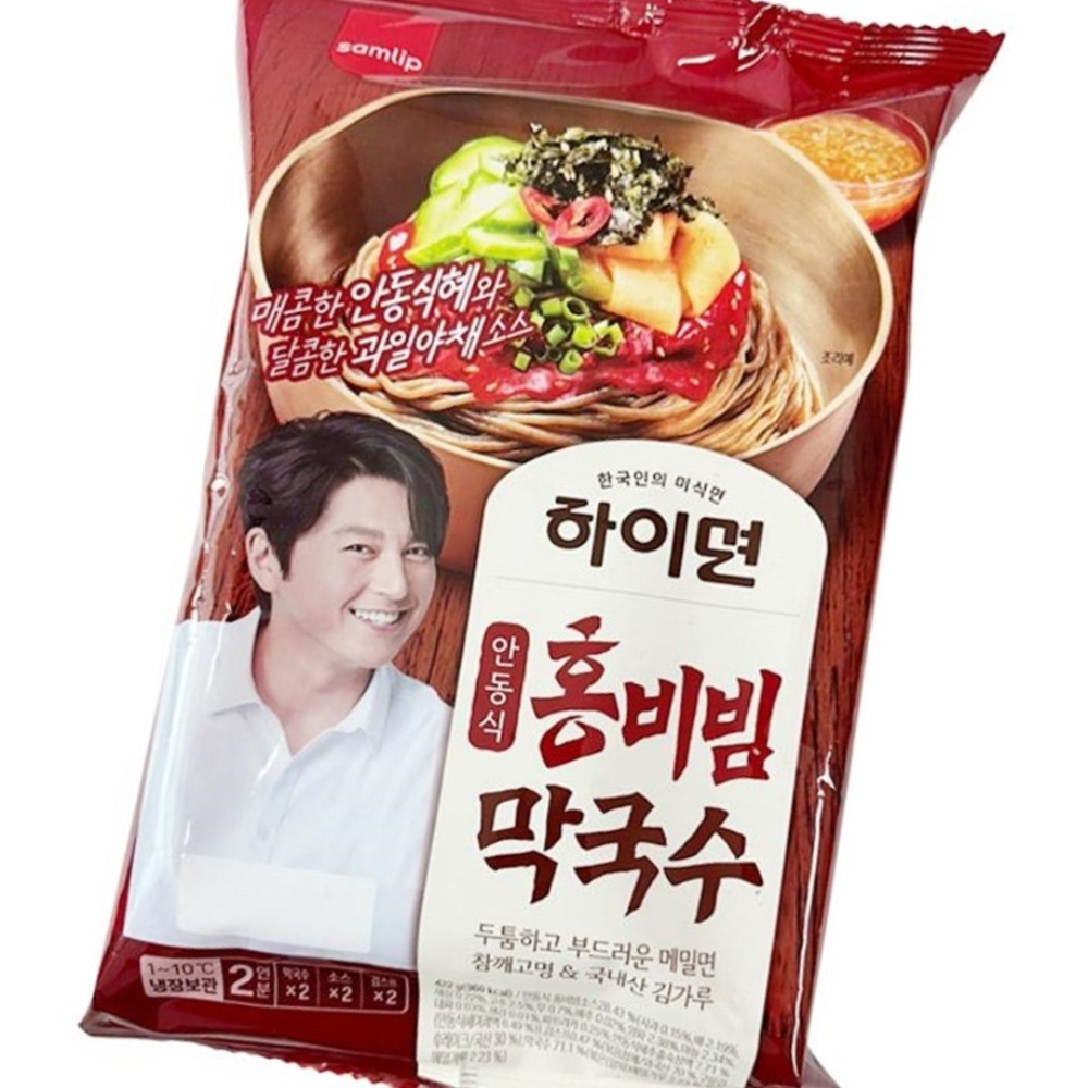안동식홍비빔막국수(2인분) 422G/(주)에스피씨삼립 : 두드림 퍼니