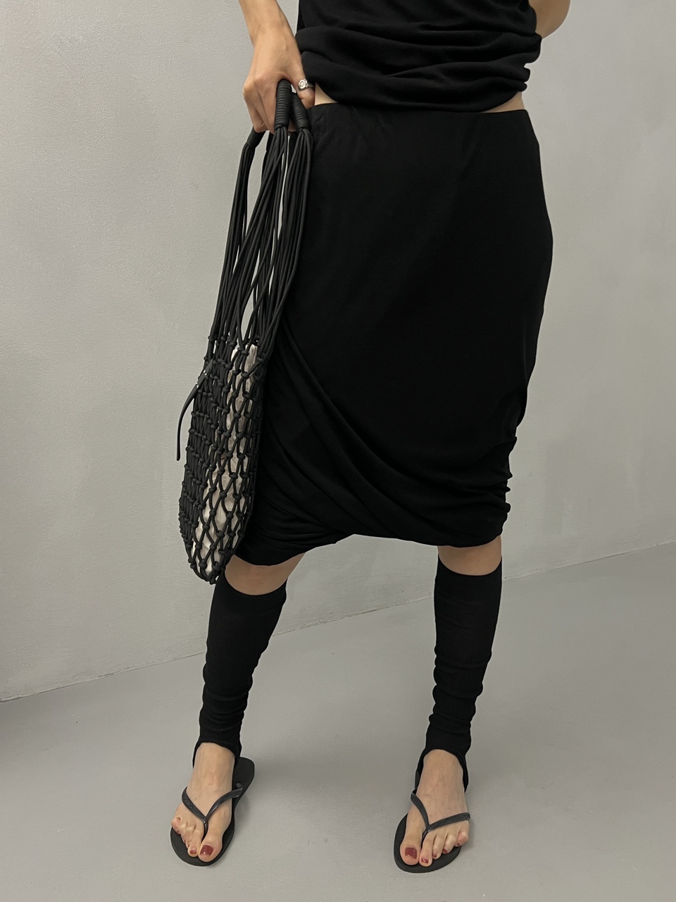 메종스탭 핑거 그물백 : 뮤즈101